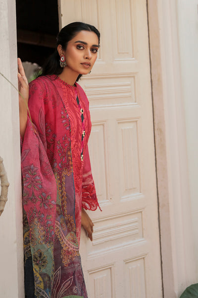 2 Piece - Embroidered Digital Printed Lawn Suit P0493 (SO)