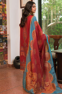 2 Piece - Dyed Jacquard Suit with Net Embellishment P0499 (SO)