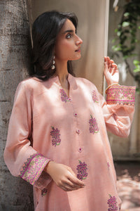 2 Piece - Dyed Embroidered Cotton Jelly Yarn Suit P0621 (SO)