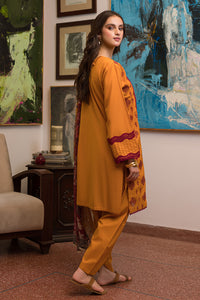 3 Piece - Dyed Embroidered Schiffli Lawn Suit P0642 (SO)