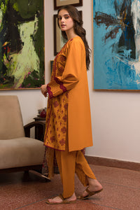 3 Piece - Dyed Embroidered Schiffli Lawn Suit P0642 (SO)