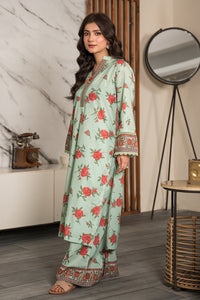 2 Piece - Digital Printed Cotton Cambric Suit P0684