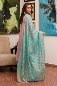 3 Piece - Dyed Embroidered Textured Lawn Suit P0705