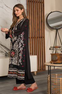 2 Piece - Dyed Embroidered Cotton Cambric Suit P0795