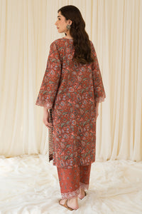2 Piece - Embroidered Cambric Suit P0820