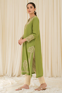 2 Piece - Embroidered Slub Khaddar Suit P0871 (SO)