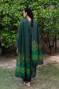3 Piece -  Embroidered Digital Printed Lawn Suit U001052