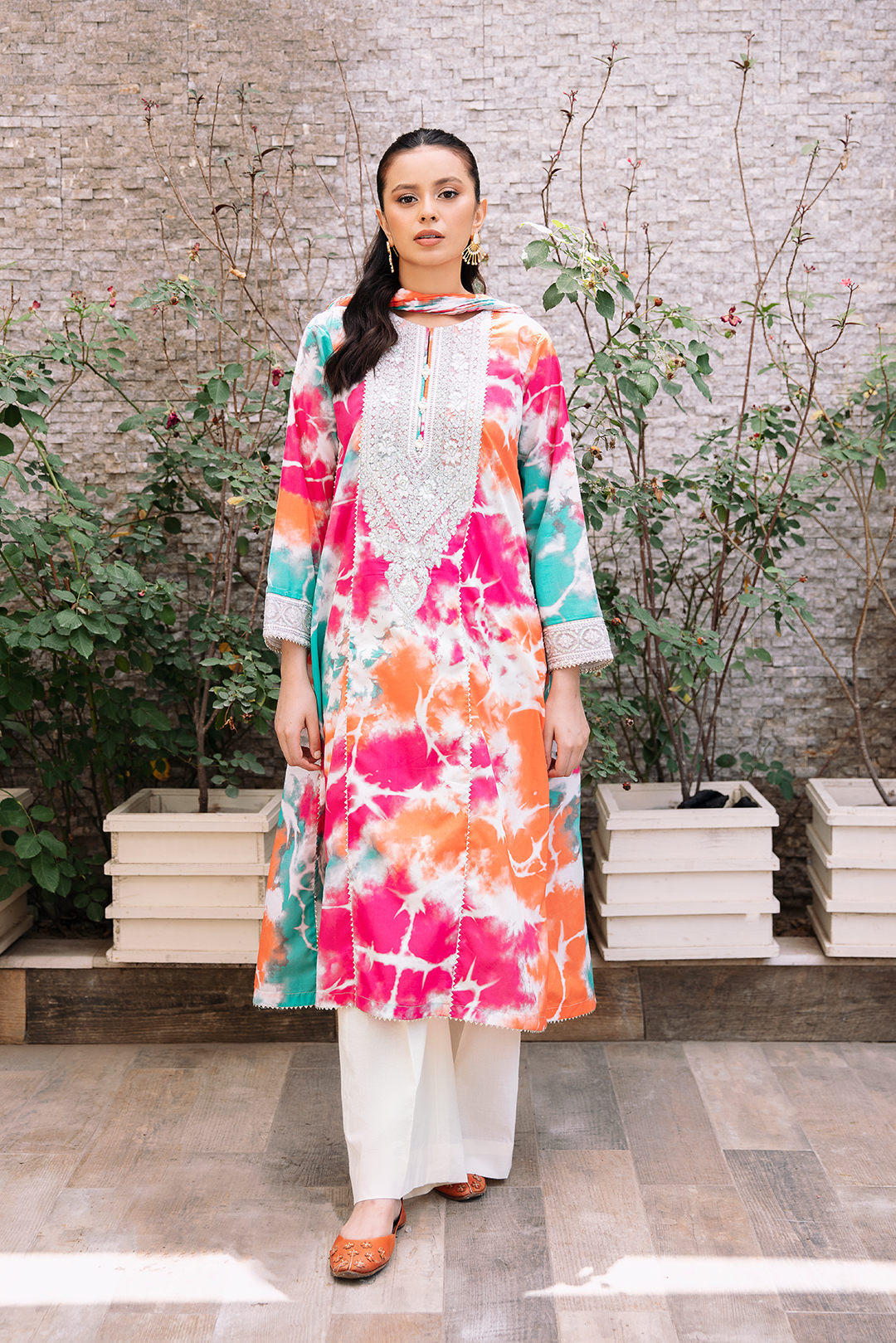 2 Piece - Embroidered Lawn Suit P1092