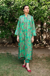 2 Piece - Digital Printed Lawn Suit P001098