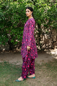 2 Piece - Digital Printed Lawn Suit P001107