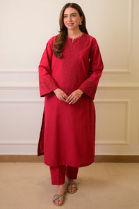 2 Piece - Embroiderd Cotton Suit P1125 (SO)