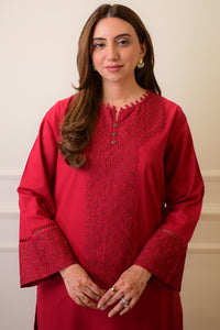 2 Piece - Embroiderd Cotton Suit P1125 (SO)