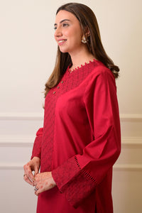 2 Piece - Embroiderd Cotton Suit P1125 (SO)