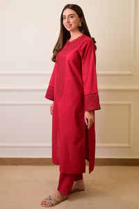 2 Piece - Embroiderd Cotton Suit P1125 (SO)