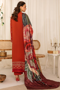 3 Piece - Dyed Embroidered Khaddar Suit PB938