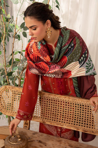 3 Piece - Dyed Embroidered Khaddar Suit PB938