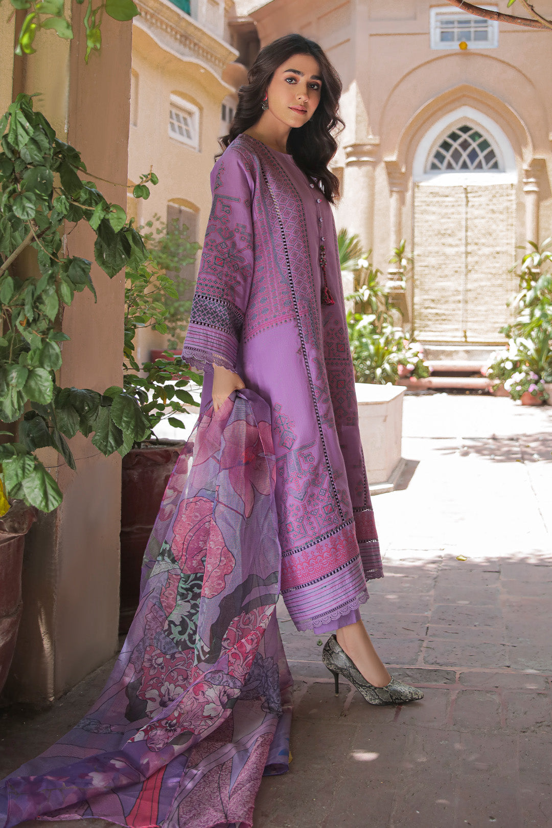 2 Piece - Dyed Jacquard Suit U0399A (SO)