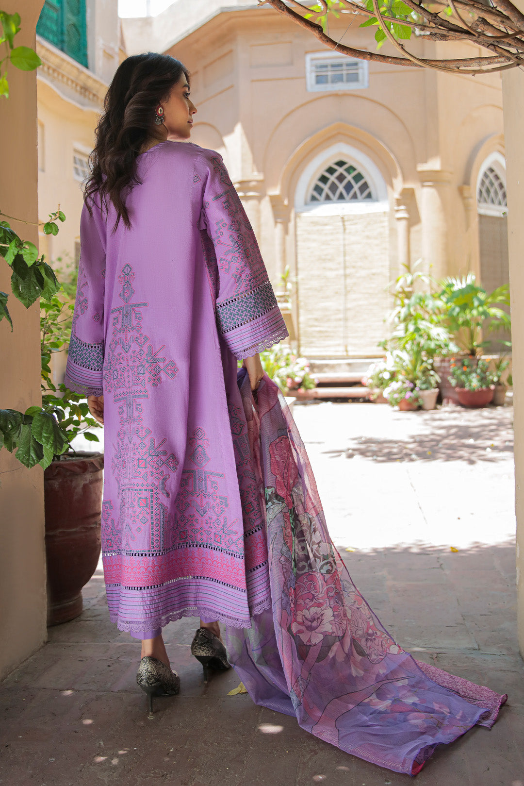 2 Piece - Dyed Jacquard Suit U0399A (SO)