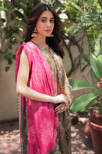 2 Piece - Embroidered Digital Printed Lawn Suit U0409