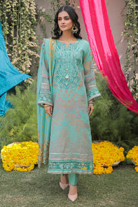3 Piece - Embroidered  Jacquard Weave Suit U0424