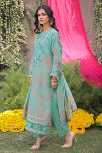 3 Piece - Embroidered  Jacquard Weave Suit U0424