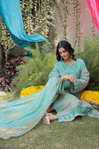 3 Piece - Embroidered  Jacquard Weave Suit U0424
