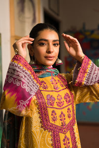 2 Piece - Embroidered Digital Printed Lawn Suit USP0763