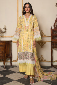 3 Piece - Digital Printed Cotton Cambric Suit U0839A