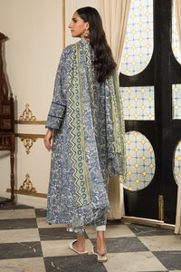 2 Piece - Digital Printed Cotton Cambric Suit U0840A