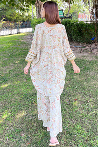 2 Piece - Digital Printed Linen Suit U0853 (SO)