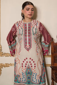 2 Piece - Embroidered Digital Printed Cotton Cambric Suit USP0860A (SO)