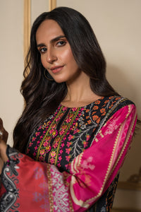 2 Piece - Embroidered Digital Printed Cotton Cambric Suit USP0860 (SO)