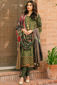 3 Piece - Schiffli Embroidered Viscose Jacquard Suit U0964 (SO)