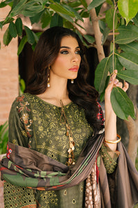 3 Piece - Schiffli Embroidered Viscose Jacquard Suit U0964 (SO)