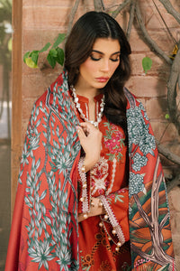 3 Piece -Schiffli Embroidered Khaddar Suit U0965 (SO)