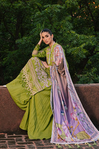 3 Piece -Schiffli Embroidered Karandi Suit U0967