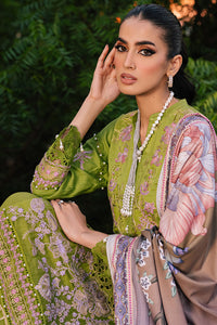 3 Piece -Schiffli Embroidered Karandi Suit U0967