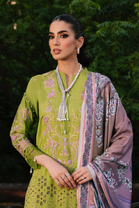 3 Piece -Schiffli Embroidered Karandi Suit U0967
