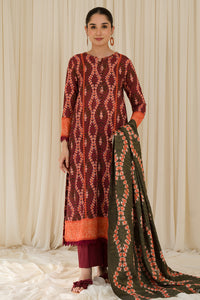 2 Piece - Digital Printed Khaddar Suit U0974A  (SO)