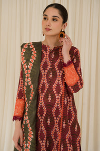 2 Piece - Digital Printed Khaddar Suit U0974A  (SO)