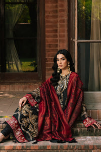 3 Piece -Embroidered Viscose Jacquard Suit U1013 