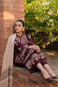 3 Piece -Embroidered Viscose Jacquard Suit U1014 (SO)