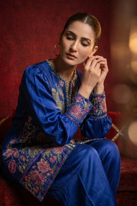 2 Piece - Premium Pure Sheesha Silk Embroidered Suit LFP1167