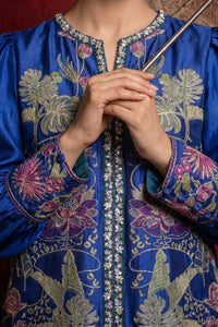 2 Piece - Premium Pure Sheesha Silk Embroidered Suit LFP1167