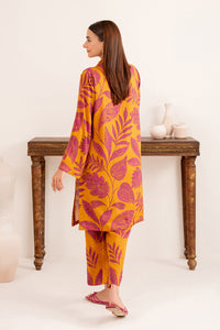 2 Piece - Digital Printed Linen Suit P001205