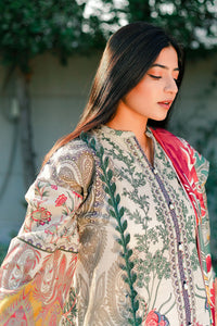 2 Piece - Digital Printed Slub Khaddar Suit U0331A