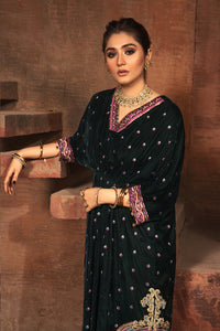 1 Piece - Embroidered Velvet Kaaftan L0289