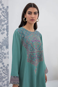 2 Piece - Embroidered Raw Silk Suit L0293 (SO)