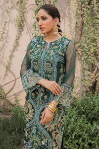 2 Piece - Fully Embellished Organza Suit L0300 (SO)