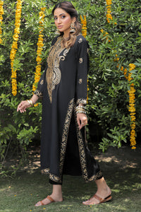 1 Piece - Embroidered Raw Silk Shirt L0585 (SO)